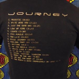 Don’t Stop Believing!! Authentic Journey tee!!  mens small